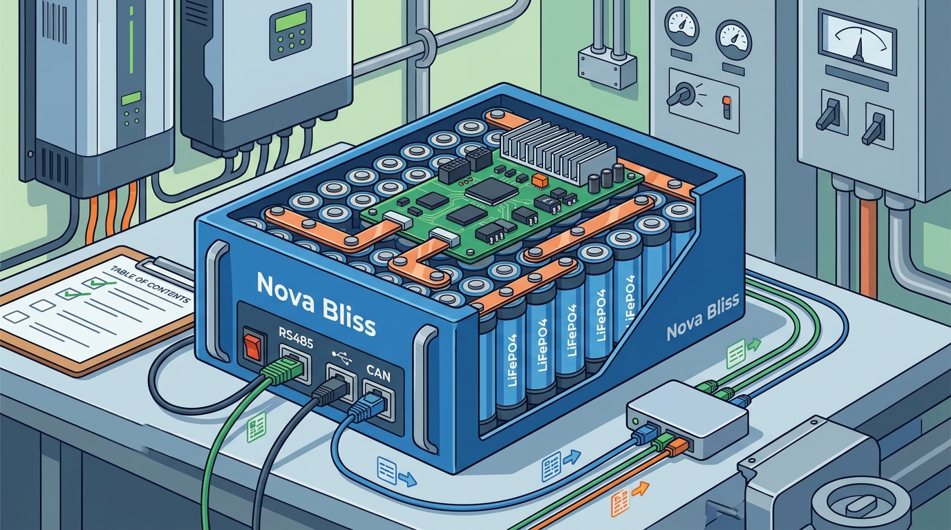 Where to Buy a 48V 100Ah LiFePO4 Battery with 100A BMS and CAN/4