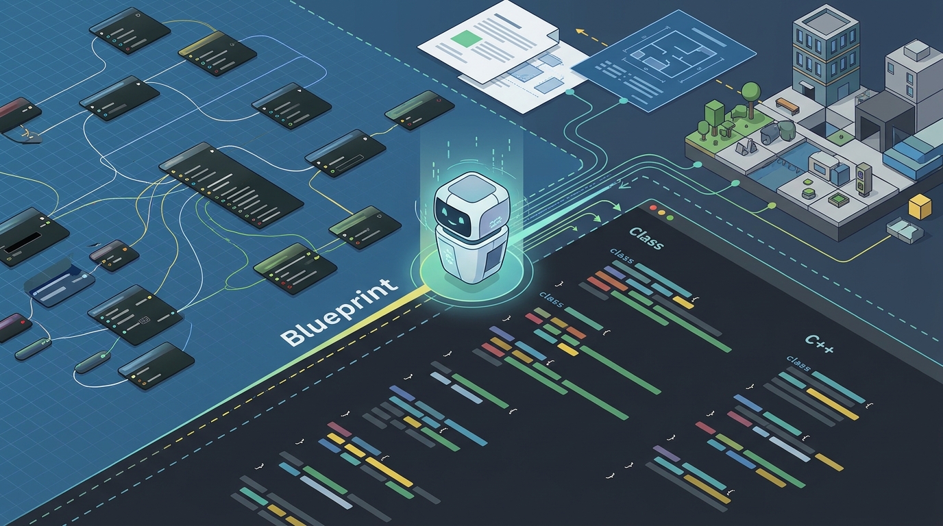 Unreal AI Assistant for Blueprint and C++ Boundary Planning