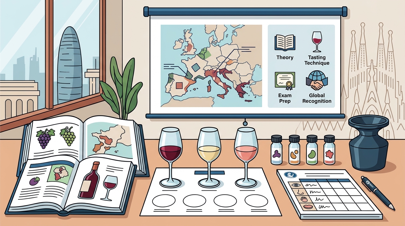 What to Expect From a WSET Wine Course in Barcelona
