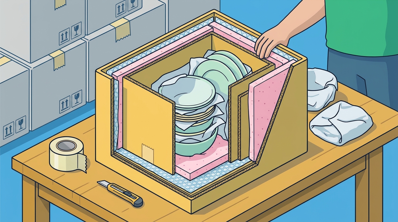 Safe Packing Methods for Dishes and Valuables in Long Distance