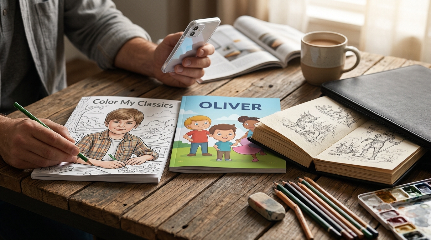 Personalized Coloring Book Options: Photo vs Name vs Custom Art