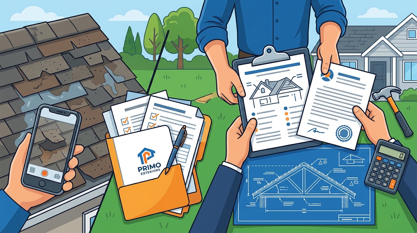Filing a Roof Damage Insurance Claim After a Storm: A Complete 2