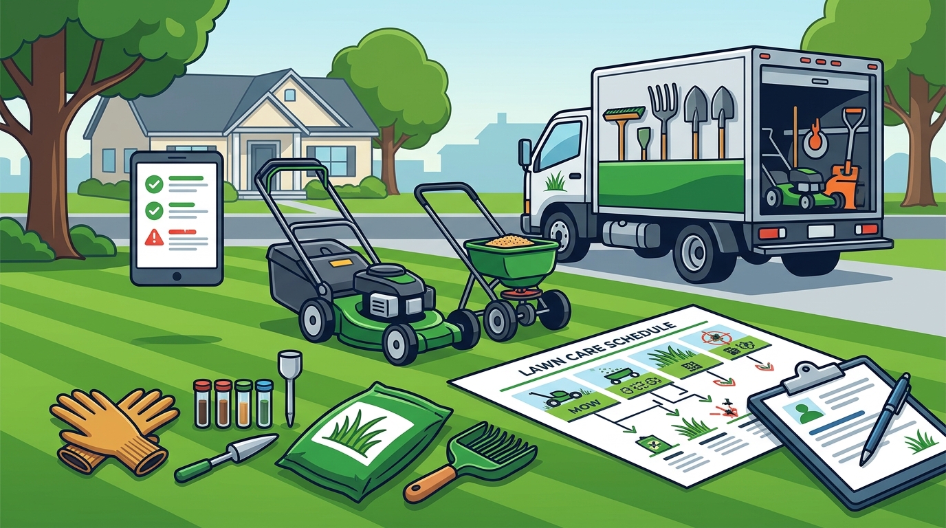 Professional Lawn Maintenance in Sterling, Michigan: What to