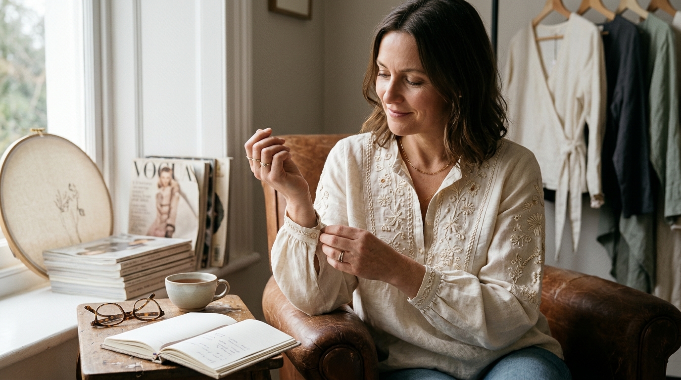 Why Hand-Embroidered Blouses Are a Smart Wardrobe Investment