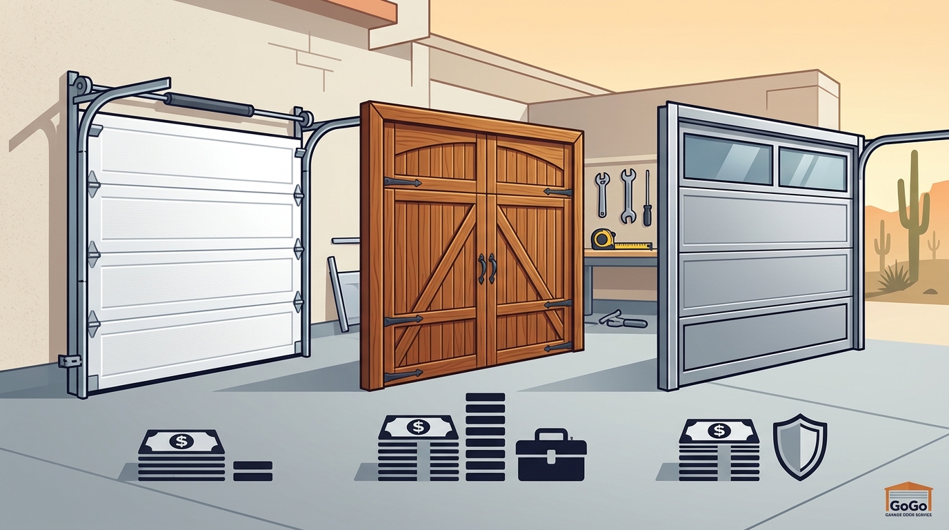 What Does a New Garage Door Actually Cost in Mesa?