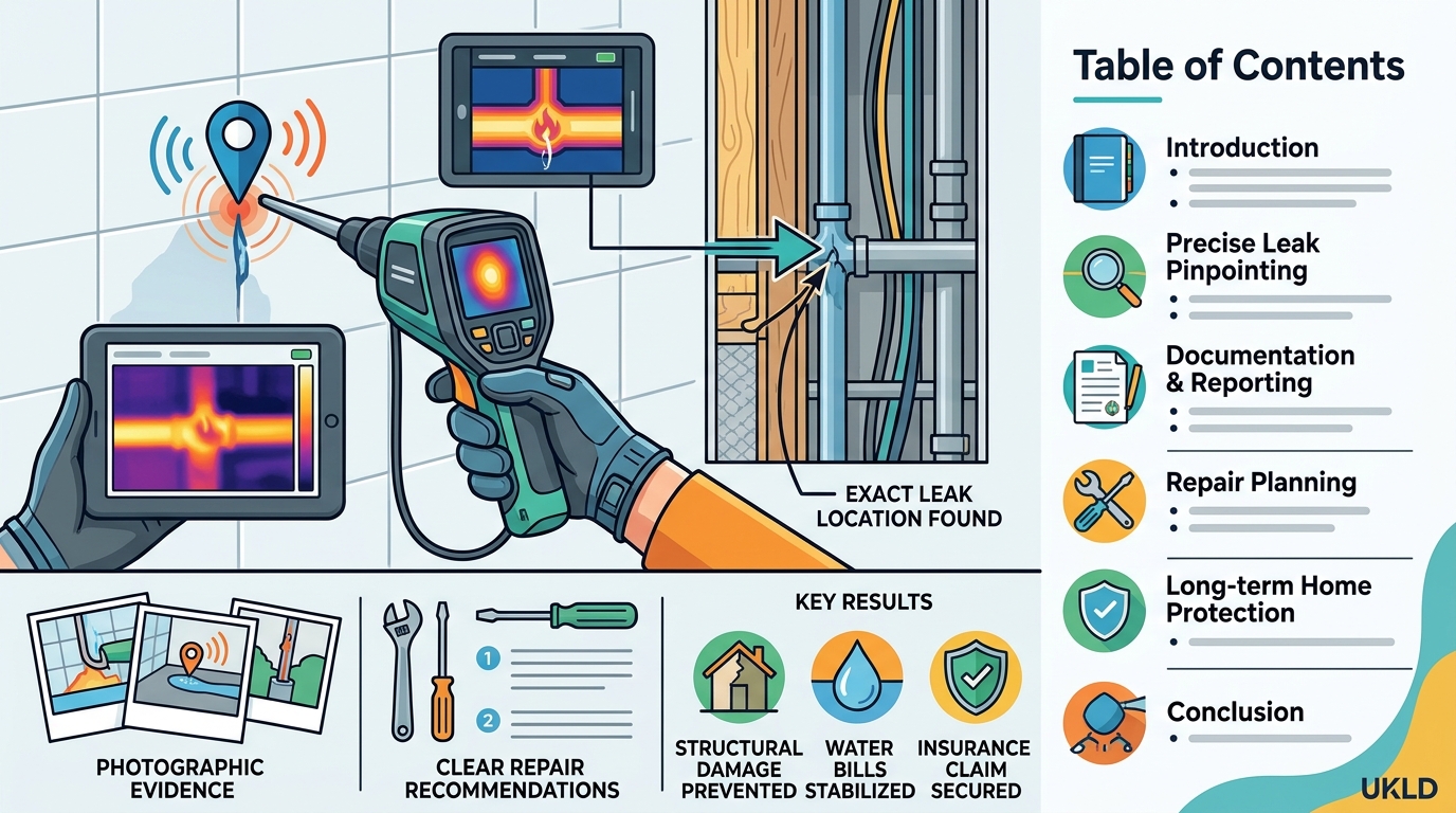 Professional Leak Detection Results and Long Term Home