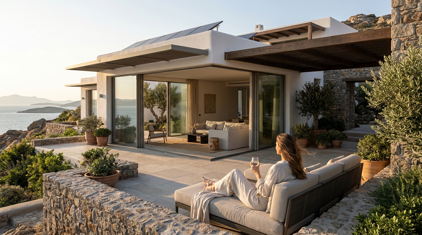 Bioclimatic Architecture in Greek Luxury Homes