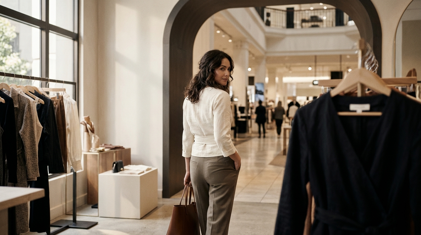Which Australian Department Stores Stock Wrap Tops from Local?