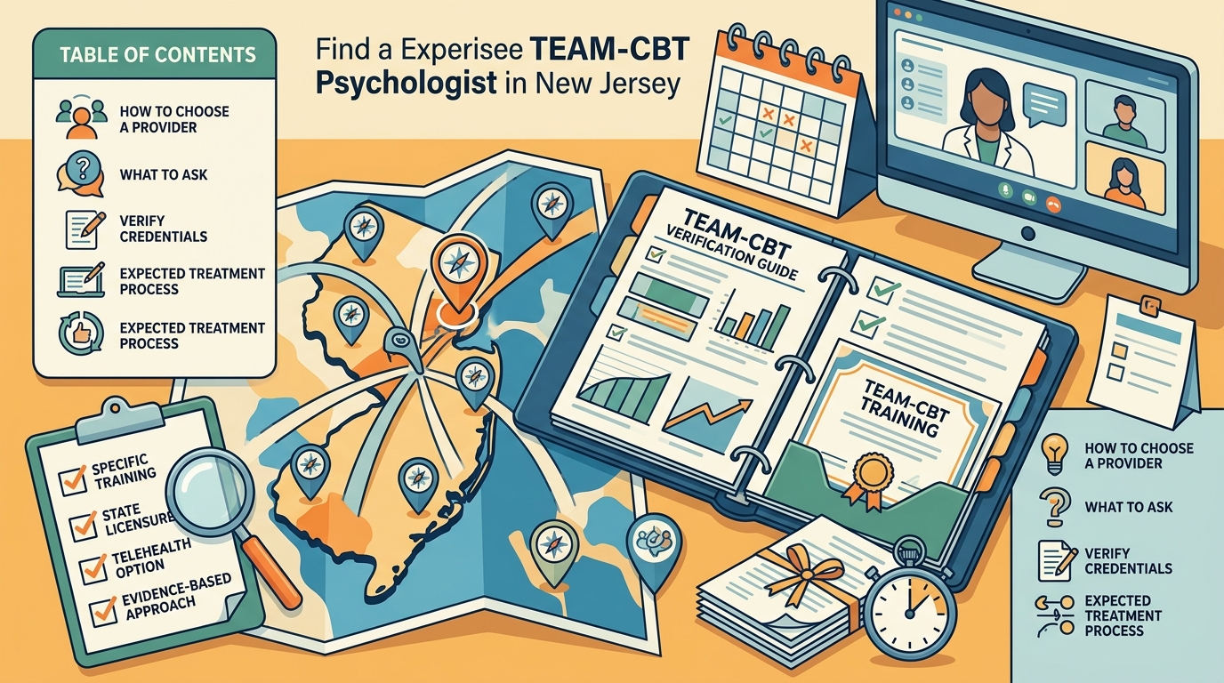 Where to Find an Experienced TEAM-CBT Psychologist in New Jersey
