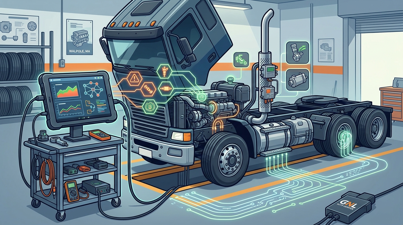 What a Comprehensive Truck Diagnostic Scan Reveals