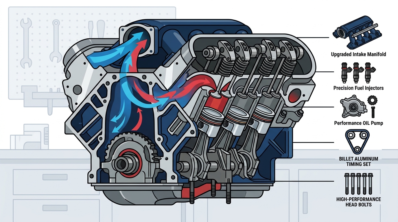 How High-Performance Upgrades Transform Your Chevy LS Engine