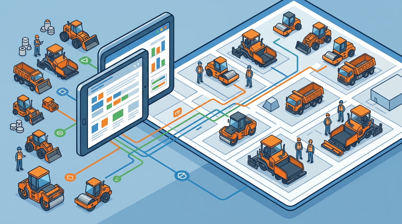 Efficient Crew and Equipment Allocation for Pavement Jobs