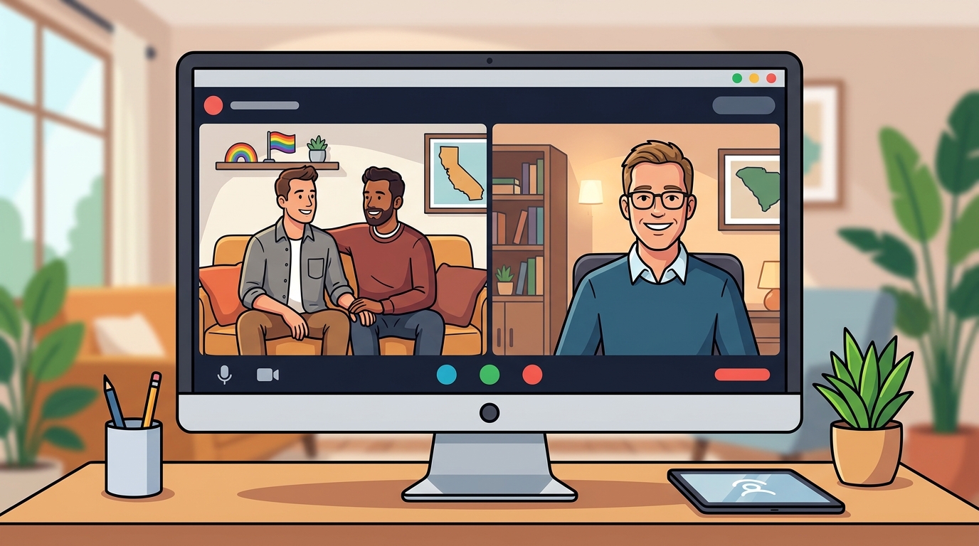 What LGBTQ Couples Should Expect From Their First Virtual Therap