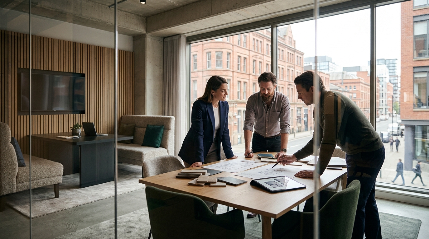 7 Top Office Refurbishment Firms in Manchester Compared