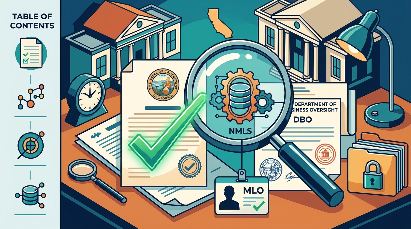 Verify Hard Money Lender License in California
