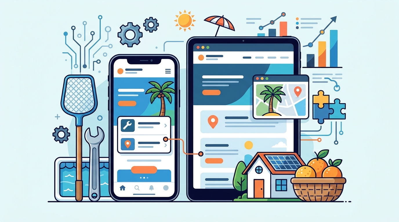 Custom Responsive Websites for Florida Local Service Providers