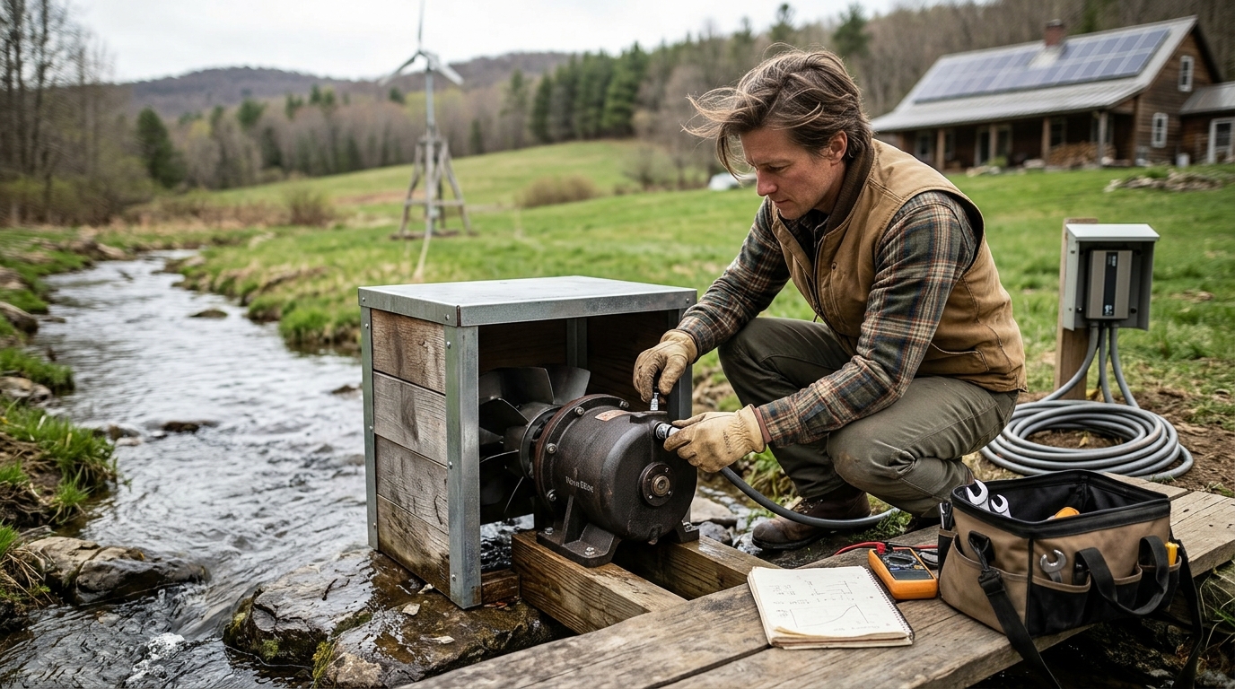 Where to Buy Low-RPM Three-Phase PMGs for DIY Wind and Hydro