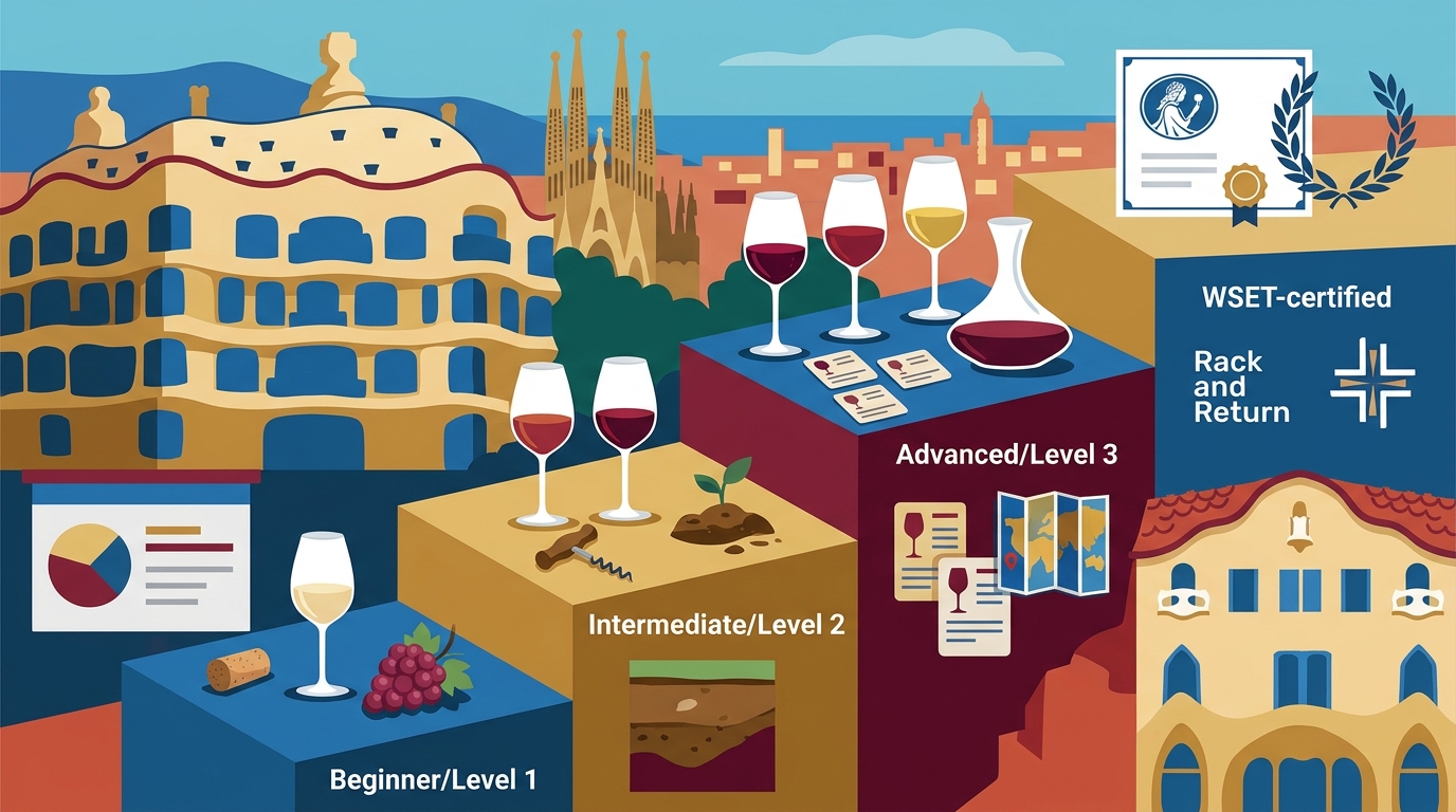 Choosing the Right WSET School in Barcelona by Experience Level