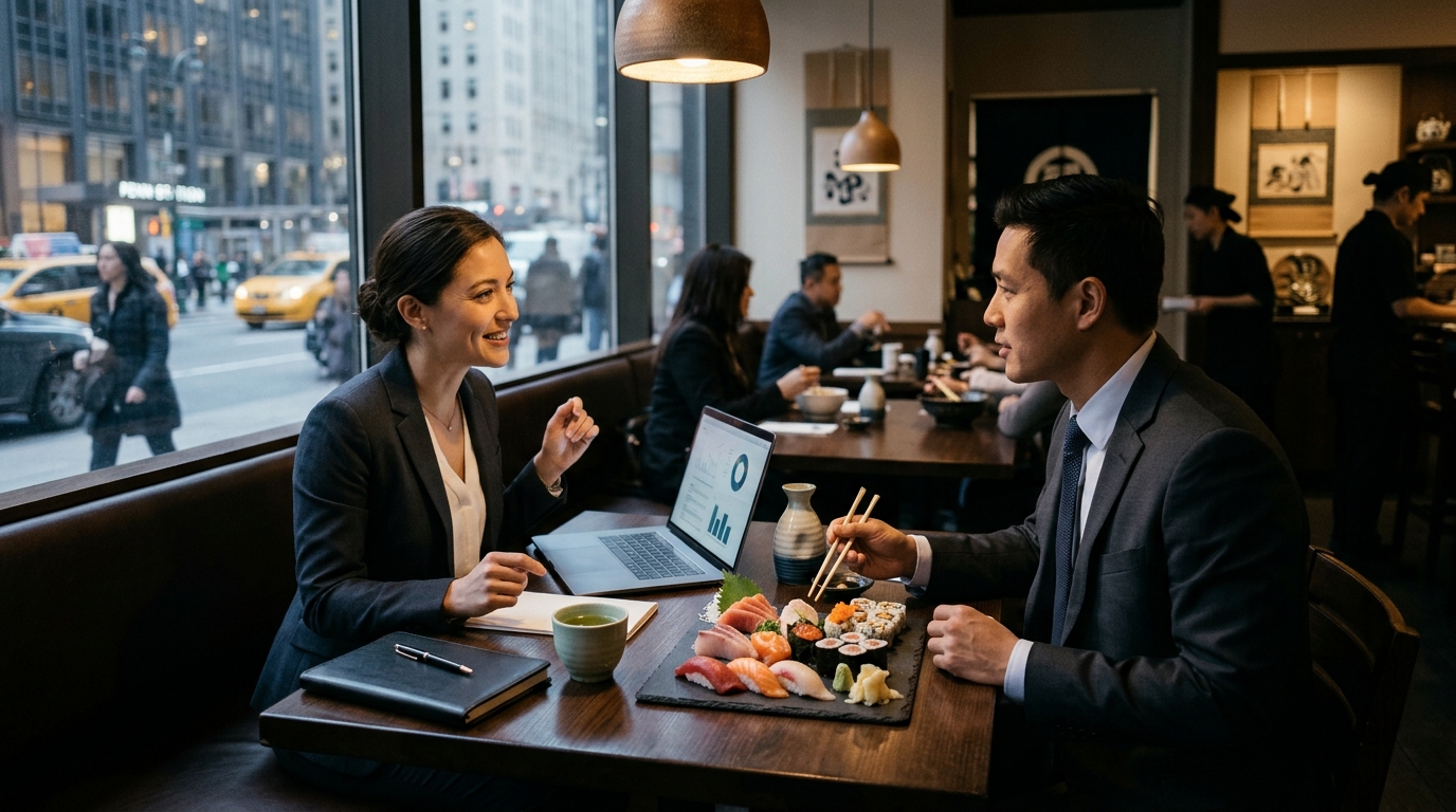 Best Midtown Sushi Restaurants for Client Meetings
