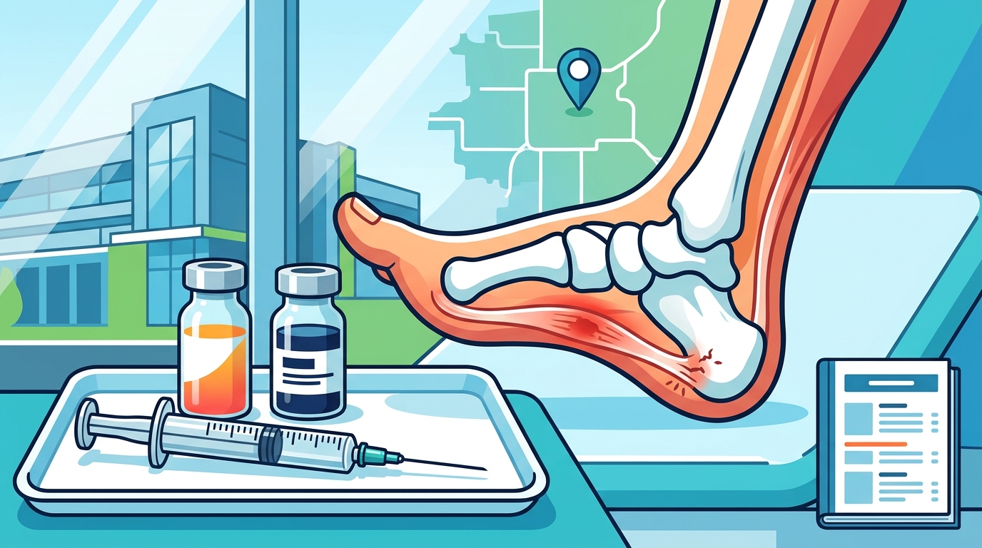 Chronic Plantar Fasciitis Treatment in Frisco: Injections & Care