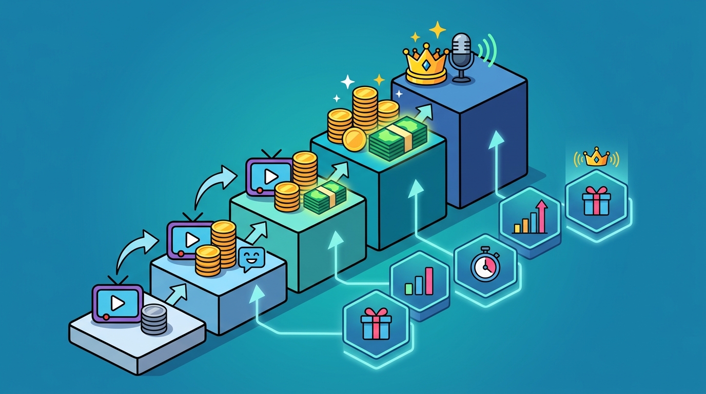 Streamer Level Systems Explained: How Tiers Reward Creators