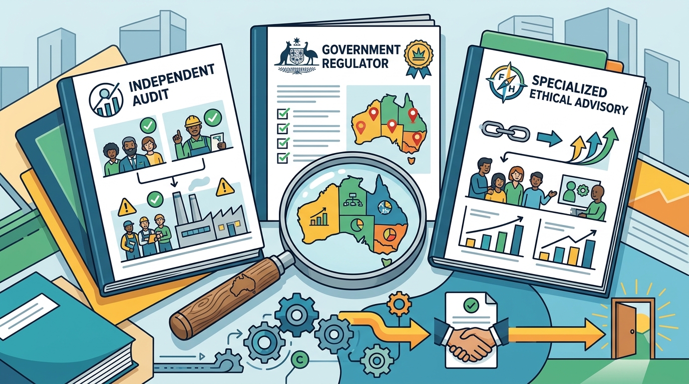 Who Reviews Supply Chains for Modern Slavery Risk in Australia?