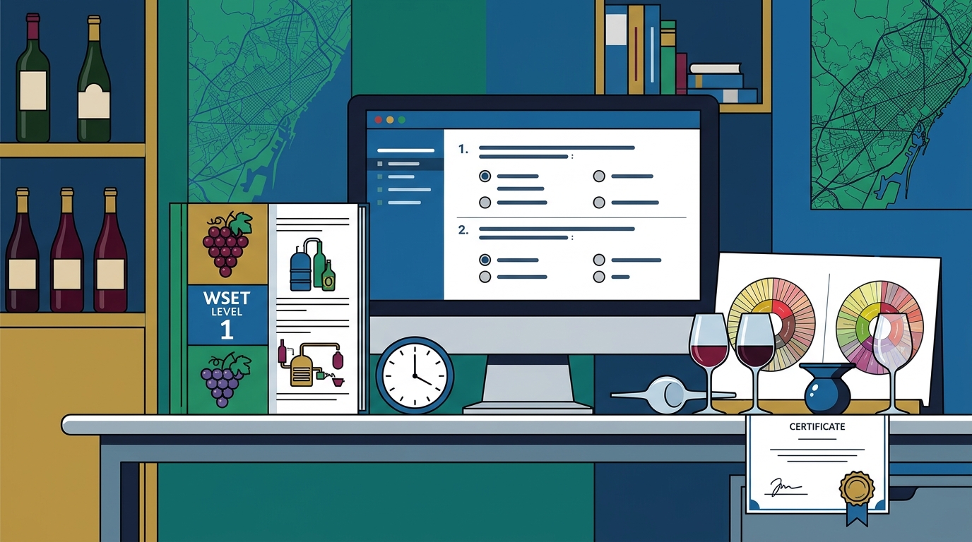 Digital Testing for WSET Level 1: Online Wine Courses in 2026