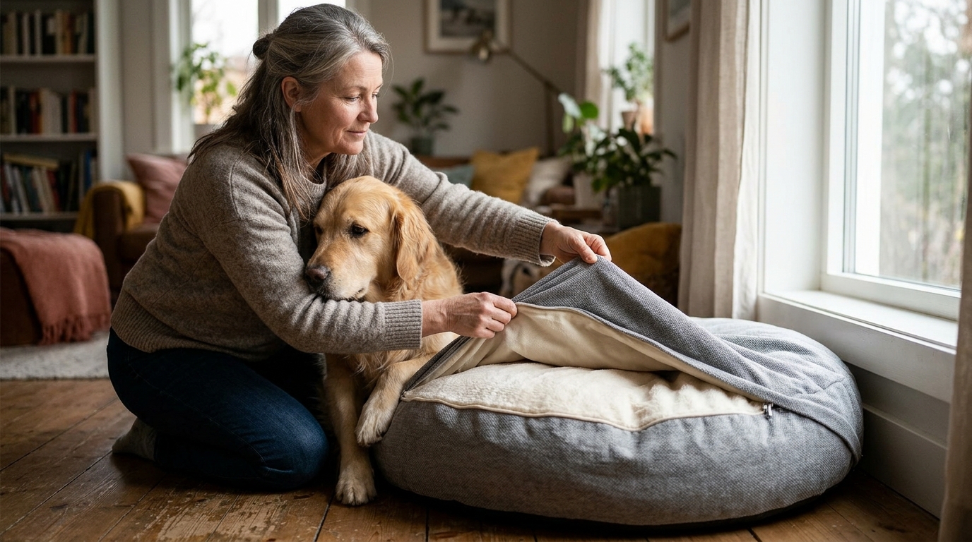 Why Removable Covers Are Essential for Affordable Plush Dog Beds