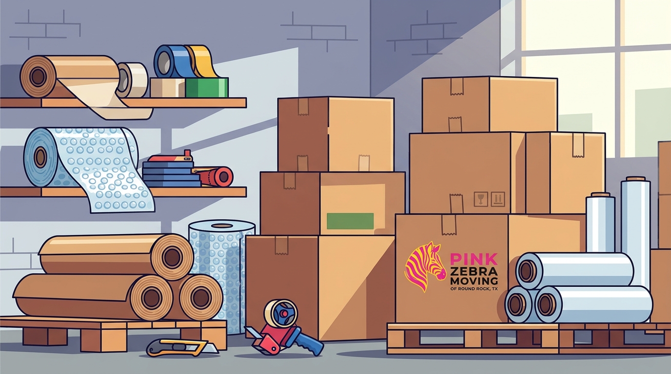 Where to Buy Moving Boxes and Packing Supplies in Round Rock TX