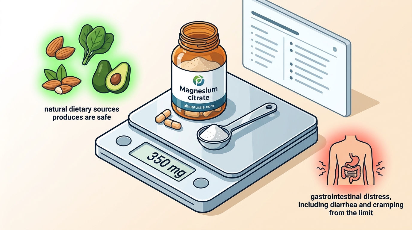Maximum Safe Daily Dose of Magnesium Citrate