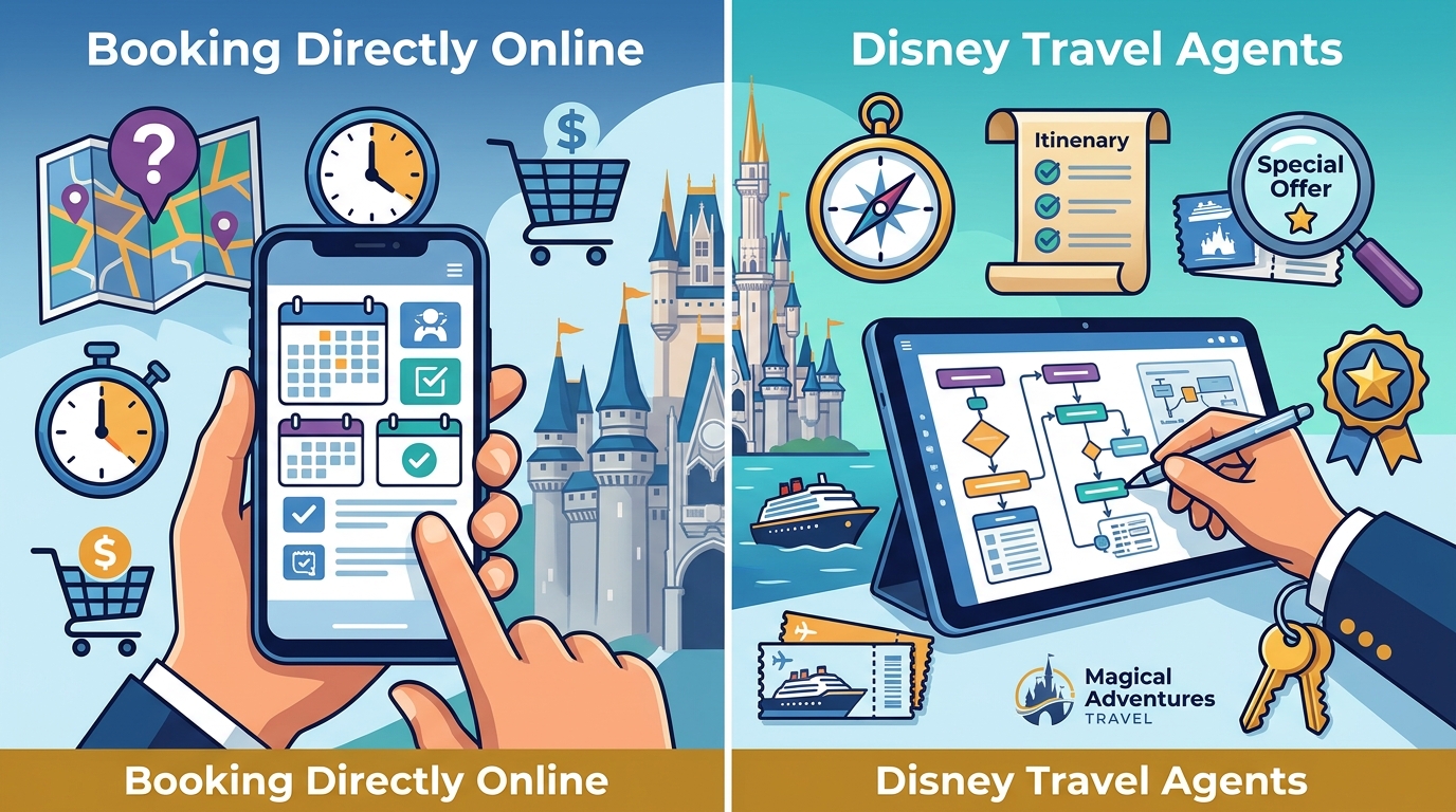 Disney Travel Agents vs. Booking Directly Online