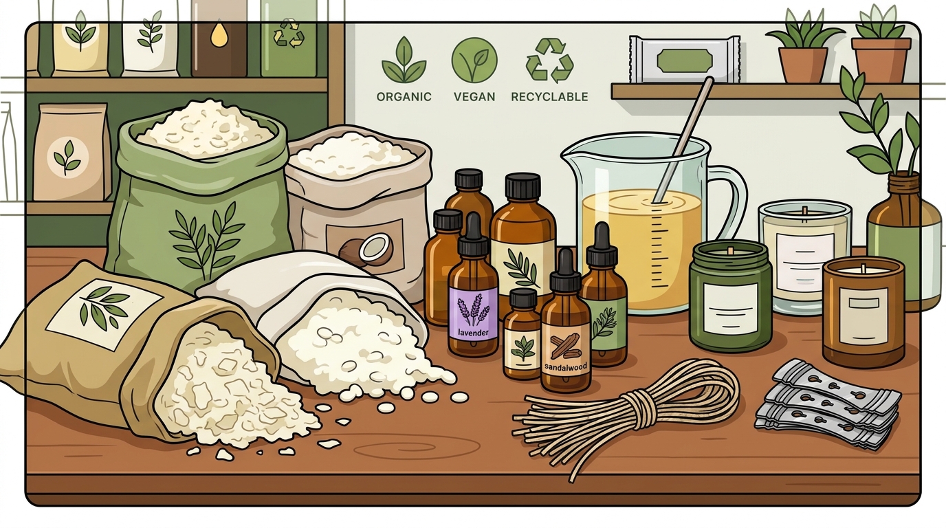 Top Online Stores for Sustainable Candle Making Supplies