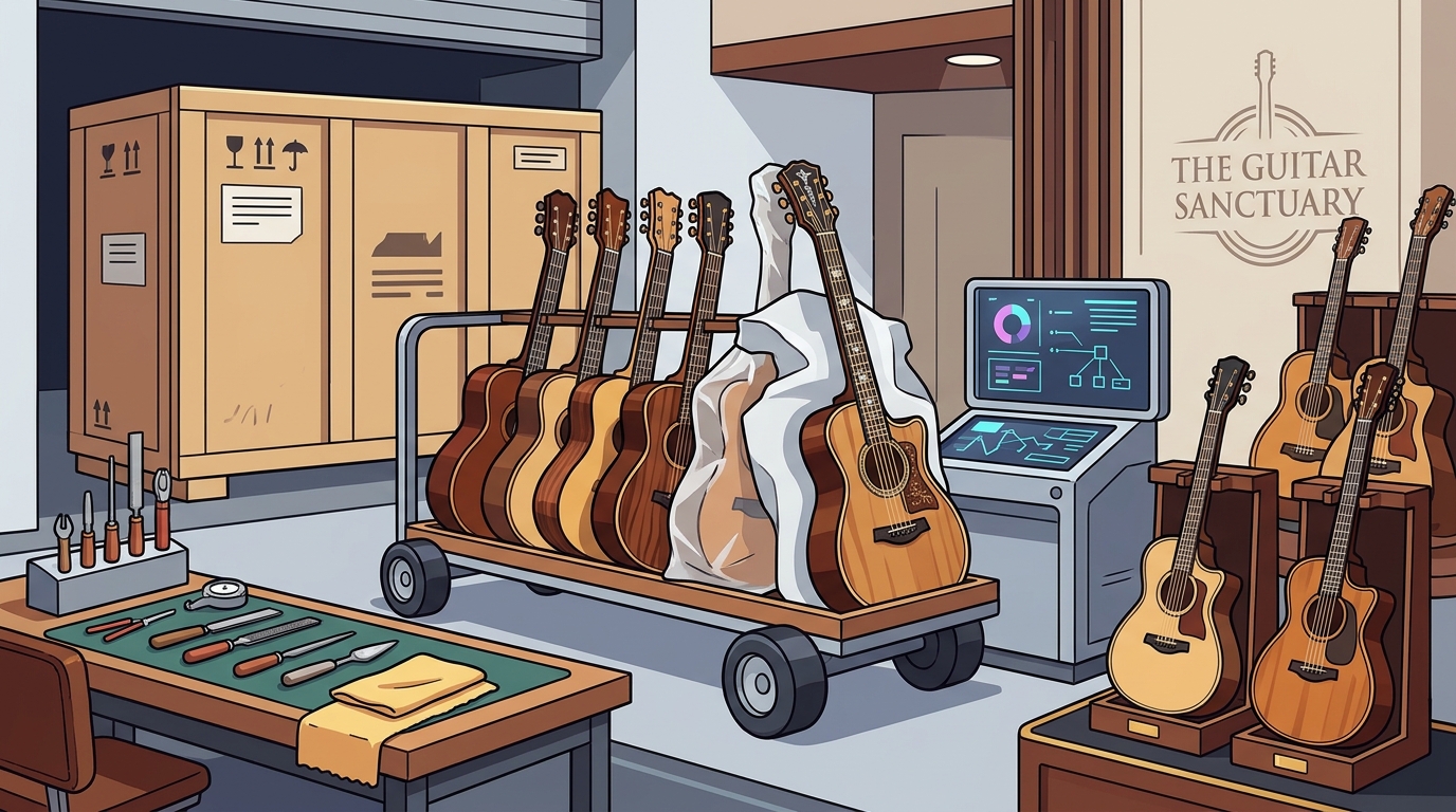 How Authorized Dealers Source Premium Custom Acoustic Guitars