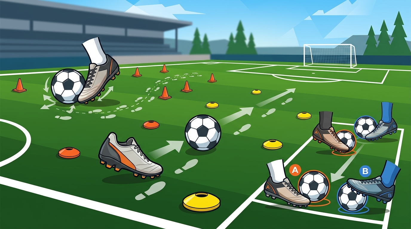 5 Fundamental Dribbling Techniques Every Beginner Soccer Player