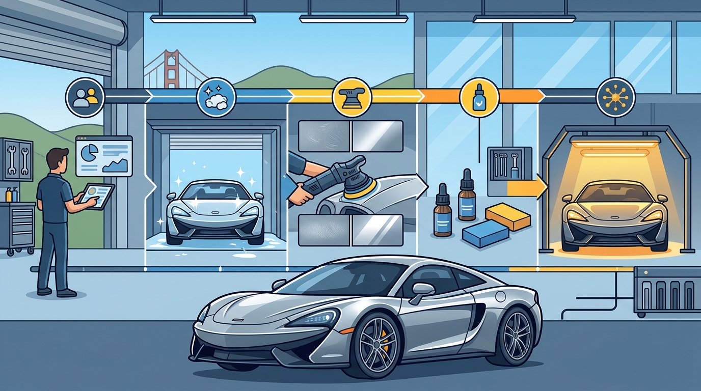 Ceramic Coating Timeline: Step-by-Step Process