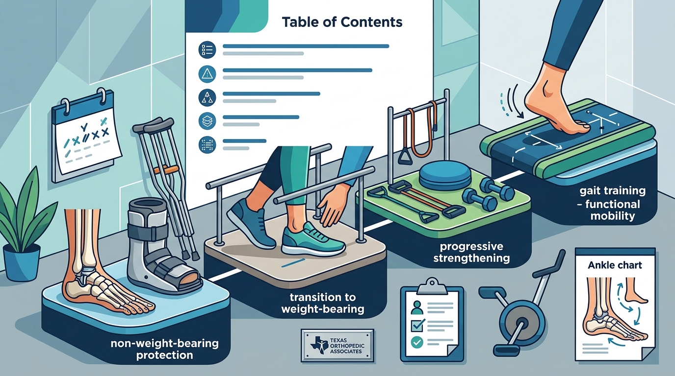 Total Ankle Replacement Recovery Timeline: Physical Therapy Ph