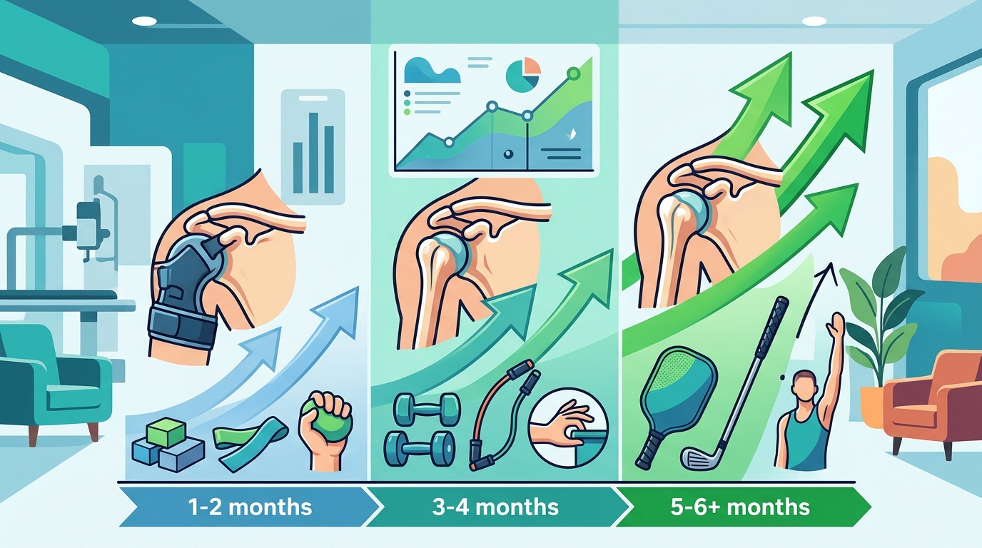 Shoulder Arthroscopy Recovery Timelines and Success Rates