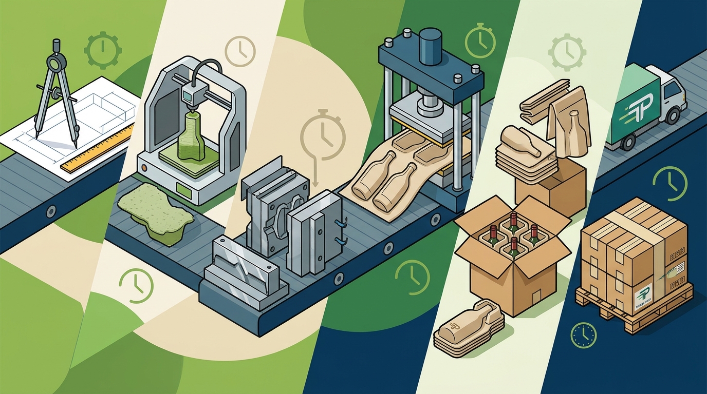 Custom Biodegradable Packaging Timeline: Order to Delivery