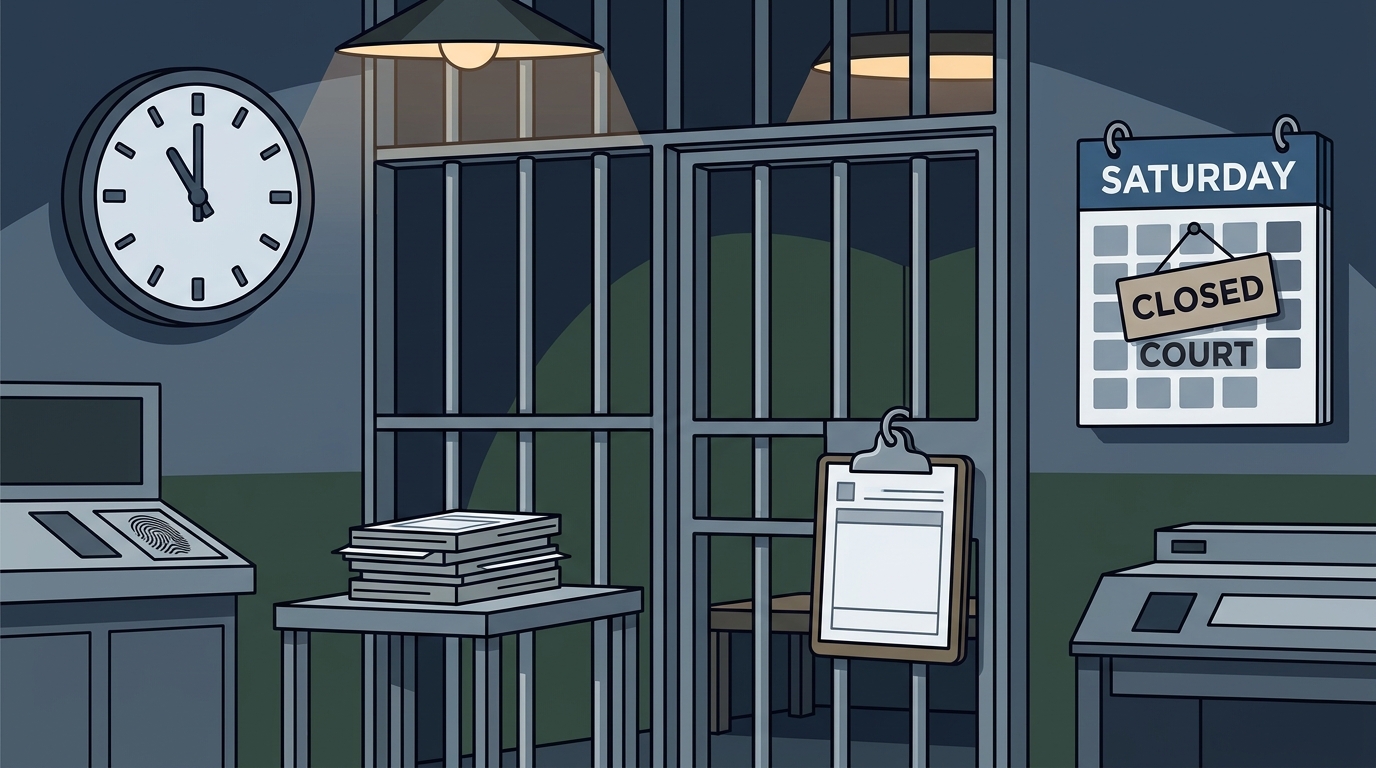 Arrested for Violating an Emergency Protective Order at Night?