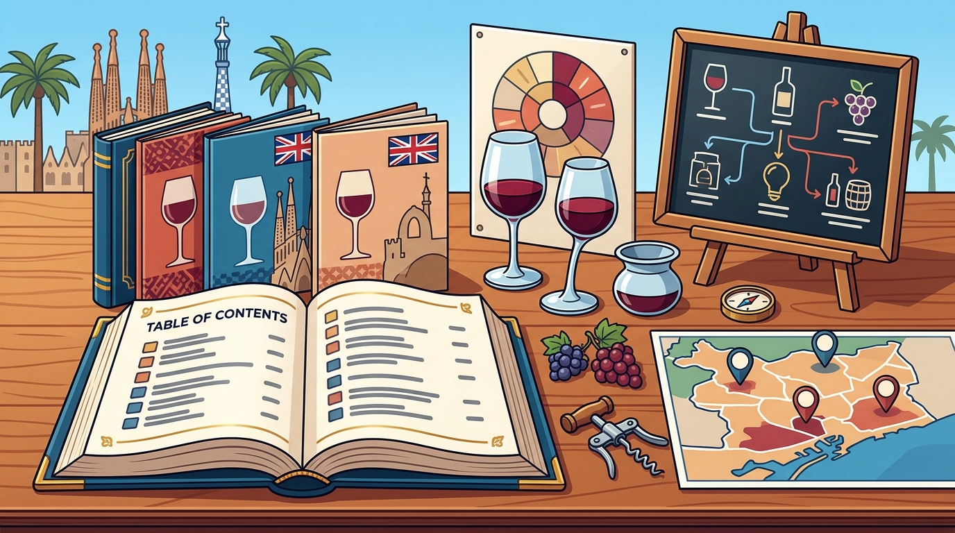 5 Top English Language WSET Level 1 Schools in Barcelona