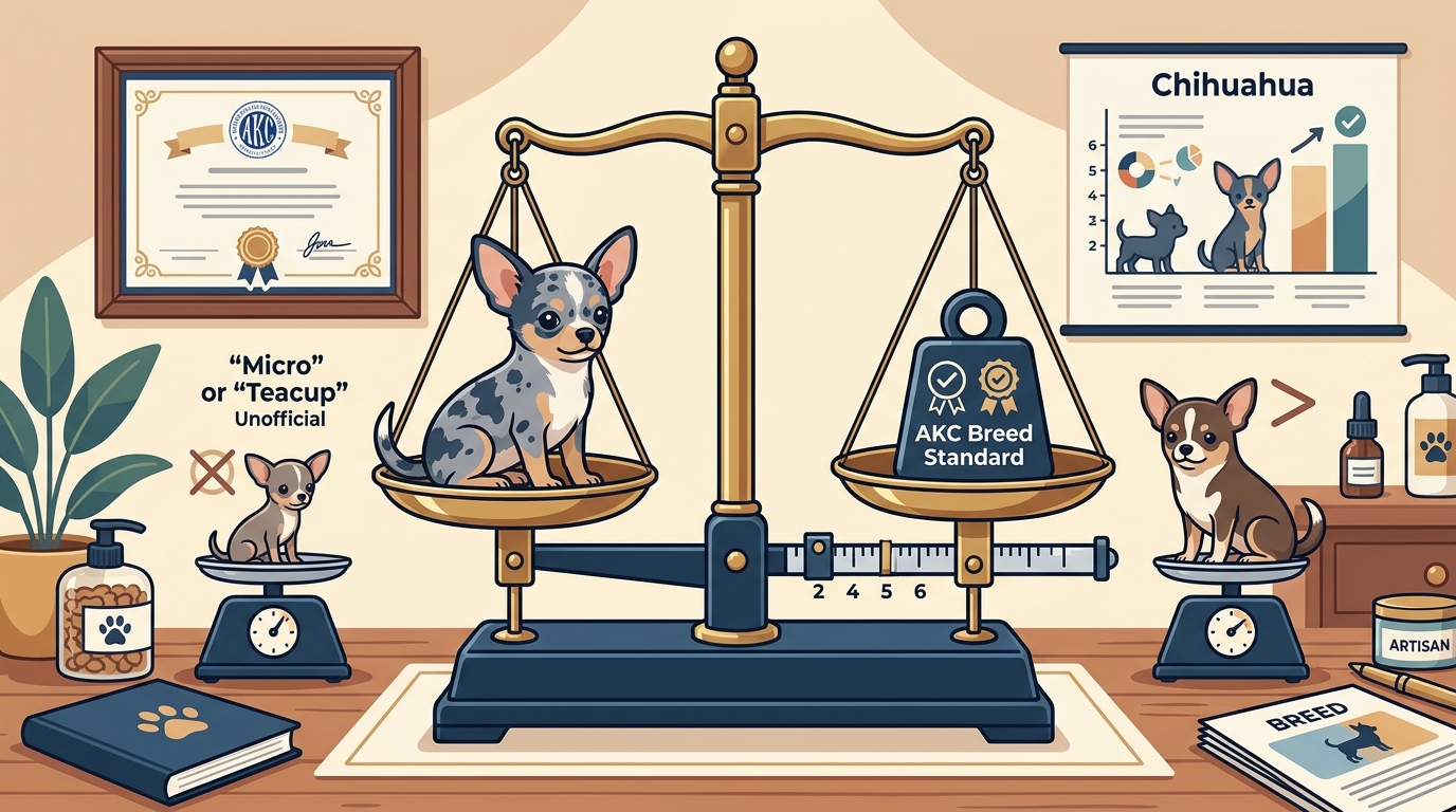 AKC Breed Standards and Micro Chihuahua Weight