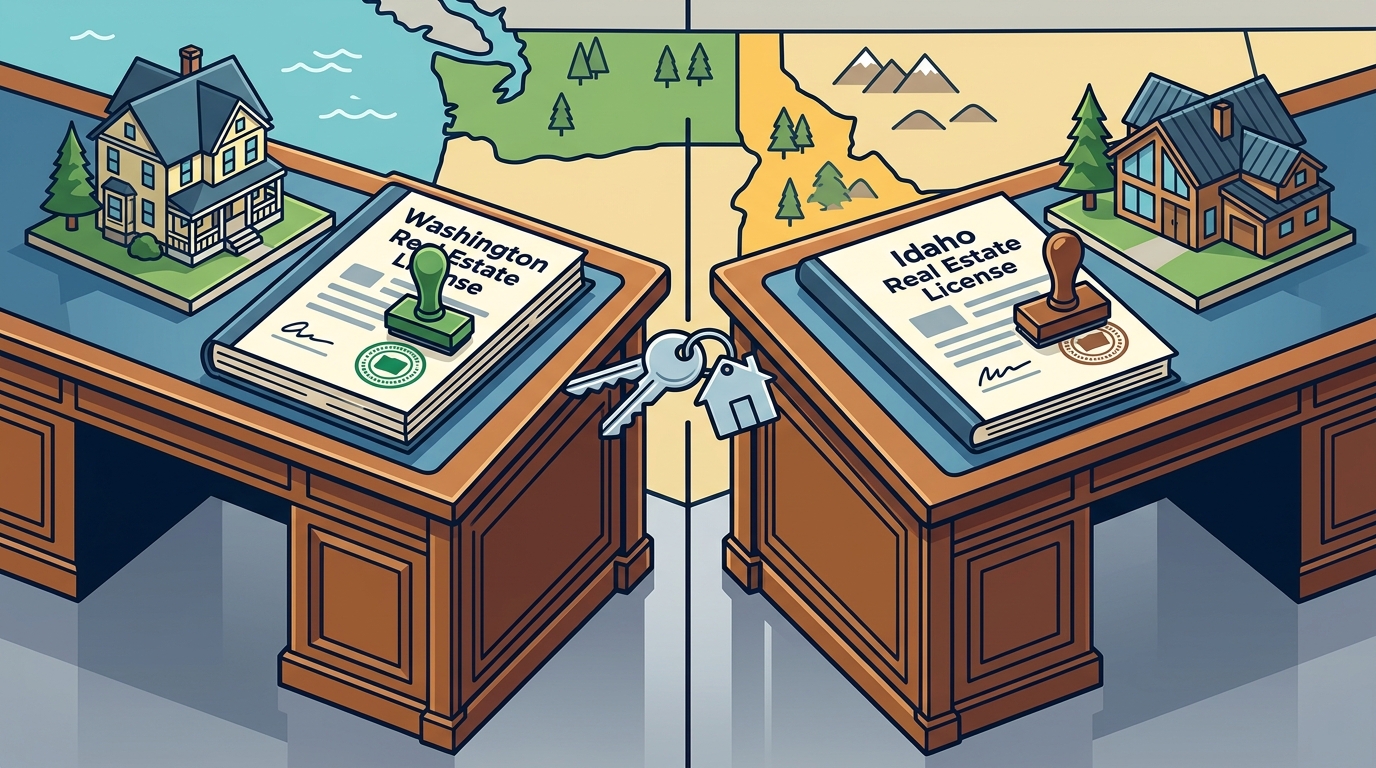 Washington and Idaho Real Estate License Requirements for Cross-