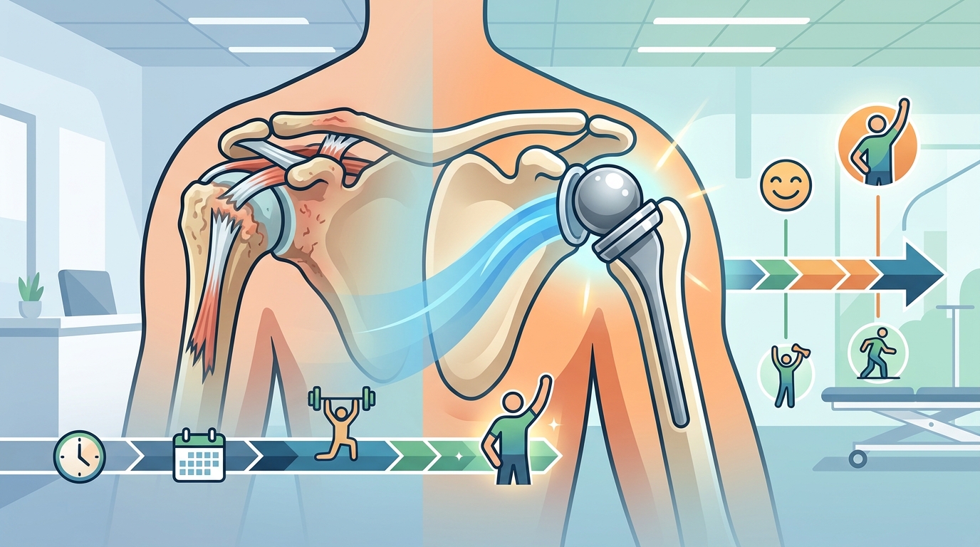 Reverse Shoulder Replacement: Long-Term Results and Recovery