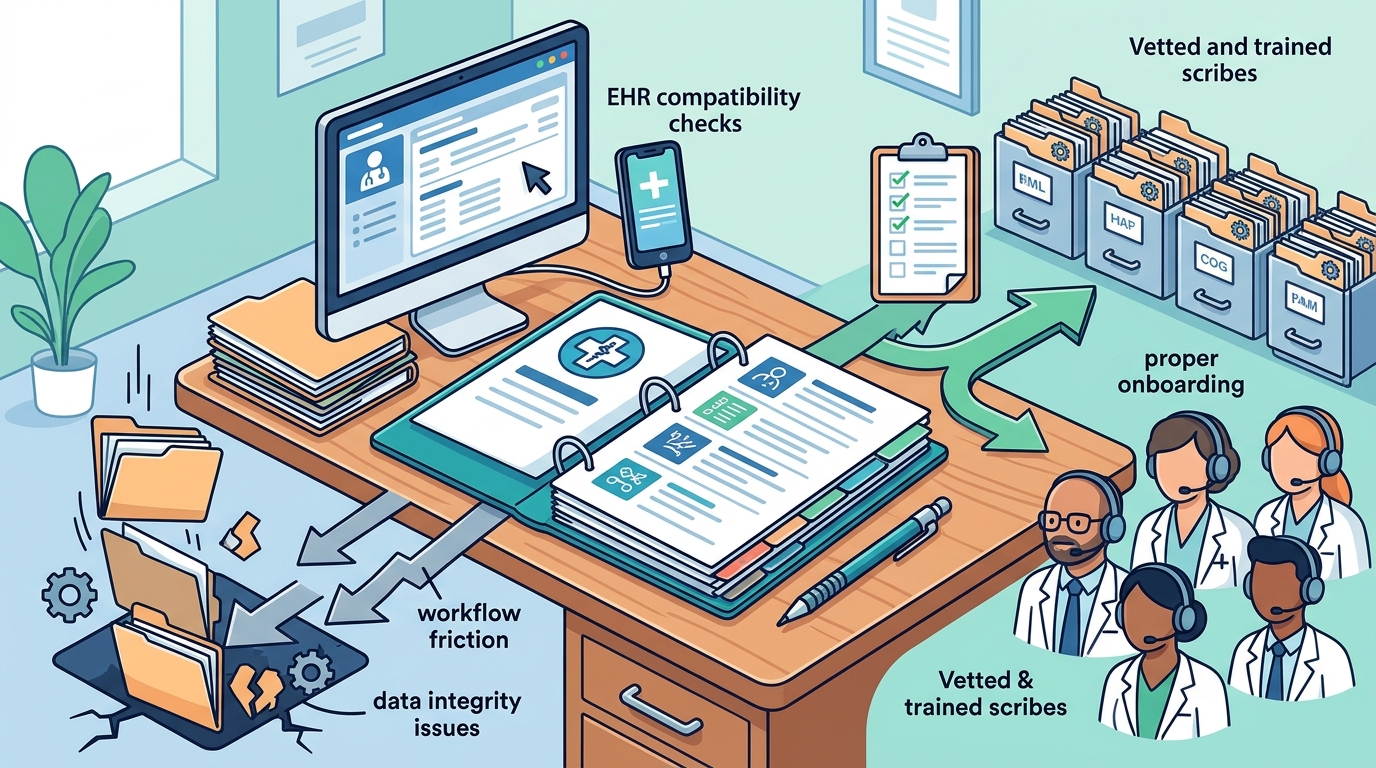 Top Mistakes to Avoid When Switching to Remote Scribe Services
