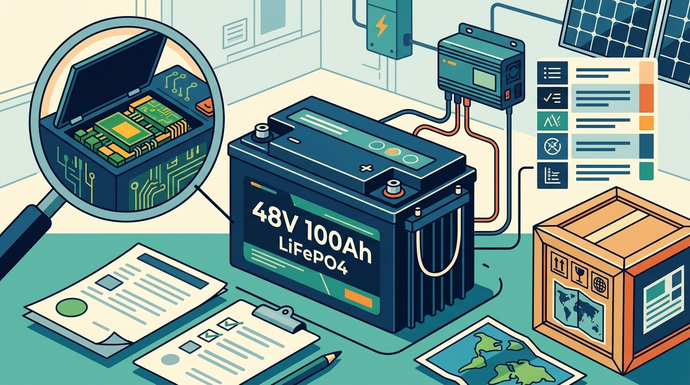 What to Know Before Buying a 48V 100Ah LiFePO4 Battery