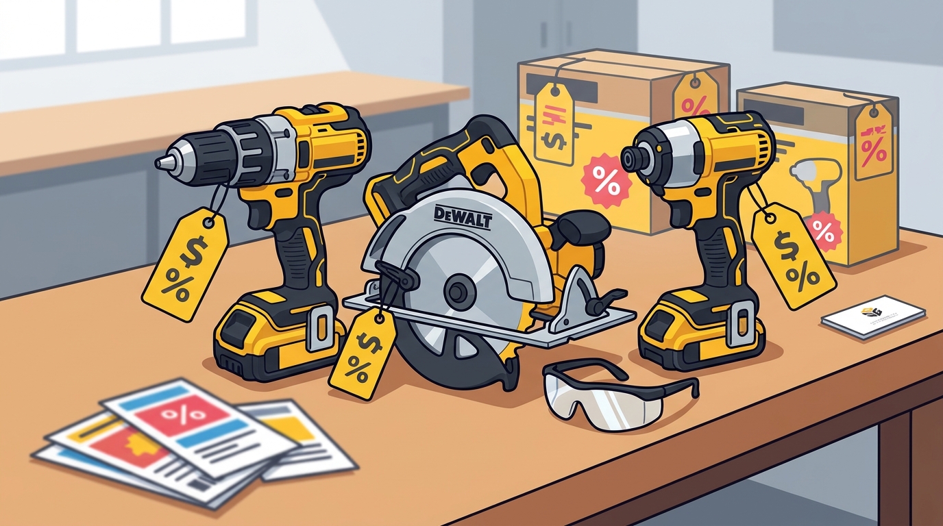 Top 5 Retailers Offering DeWalt Tool Discounts in 2026