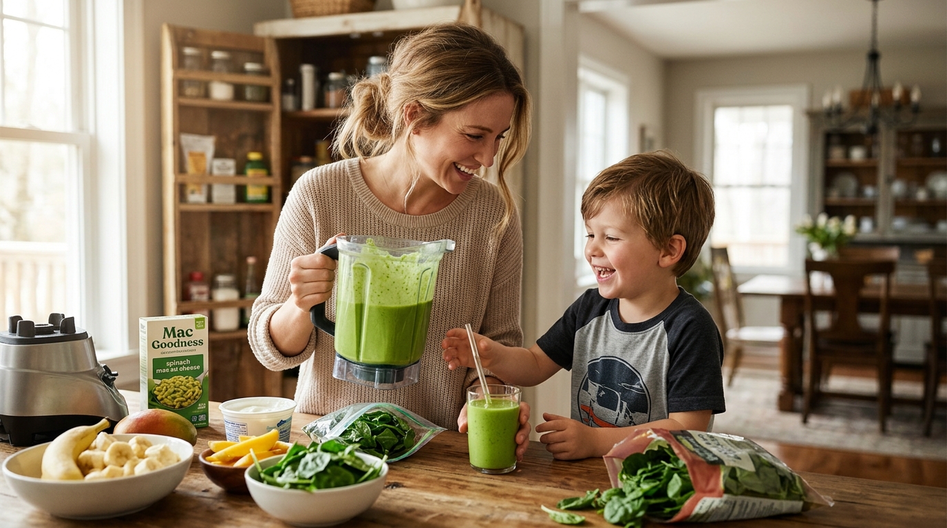 How to Make Green Smoothies Kids Will Actually Drink