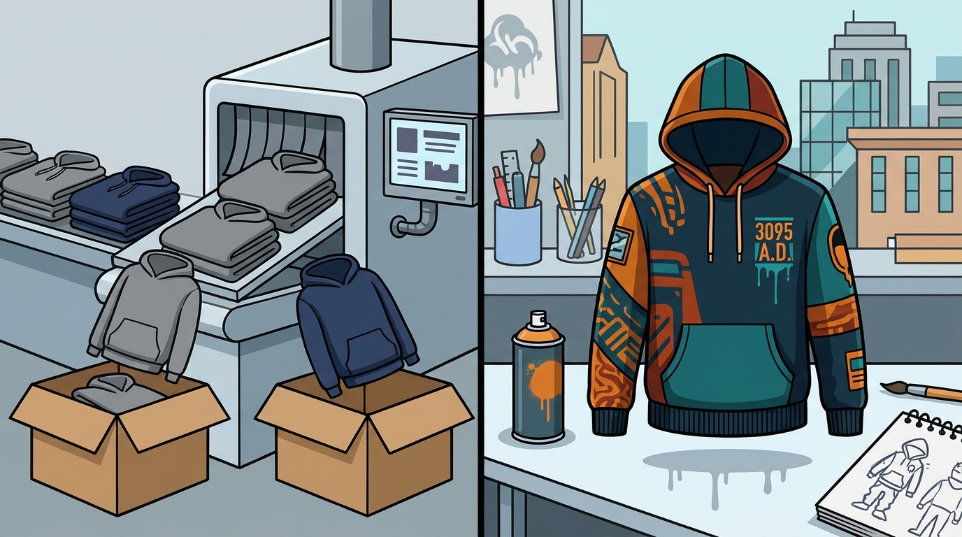 Fresno Streetwear vs Big Box: Boxed Hoodie Value