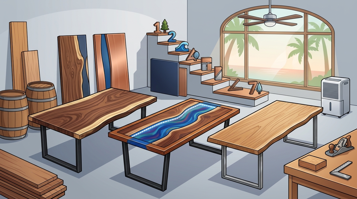 7 Best Florida Woodworkers for Custom Furniture