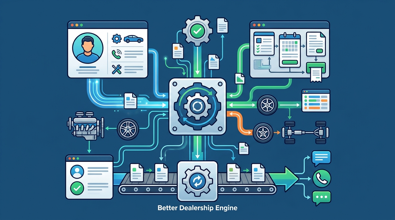 How Modern CRM and DMS Integration Streamlines Dealership Ops